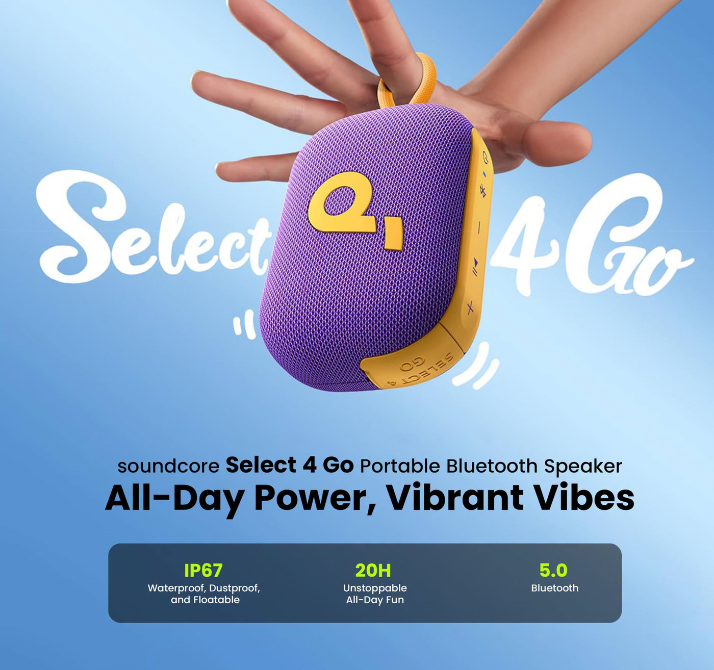 Anker Soundcore Select 4 Go Bluetooth Speaker